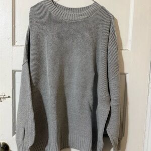 Grey Hollister Sweater